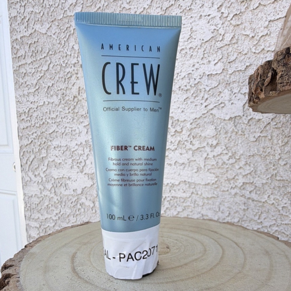 American Crew Fiber Cream Medium Hold Natural Shine Hair Cream for Men 100 mL